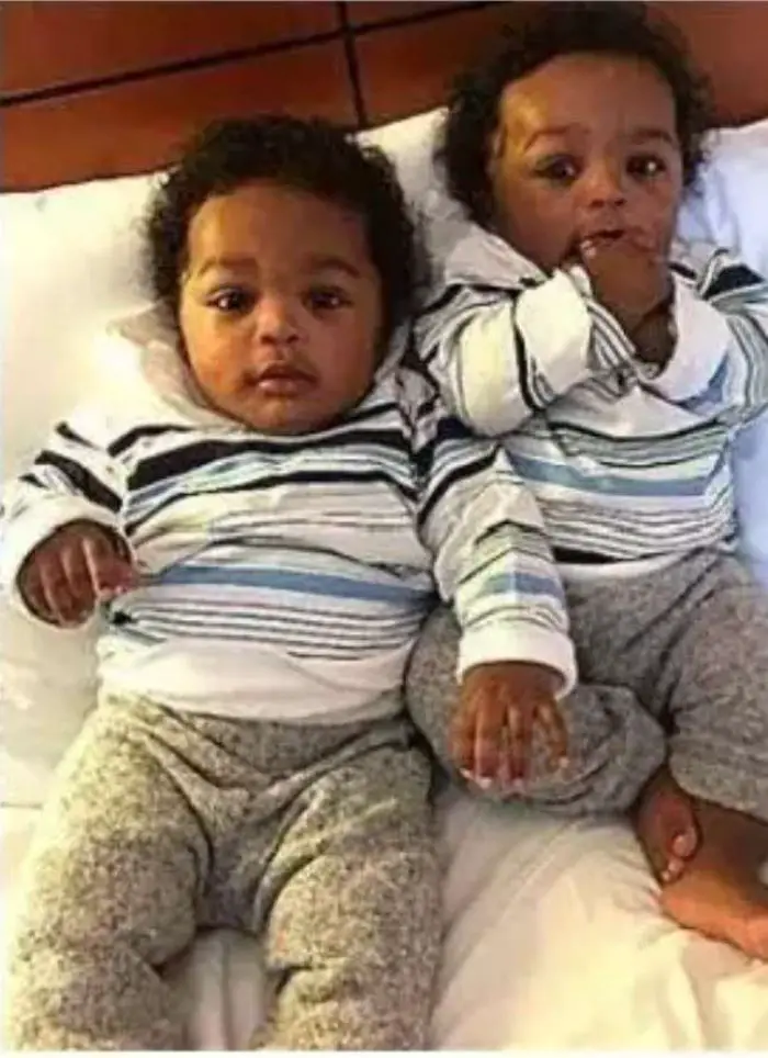 Funke Akindele twins