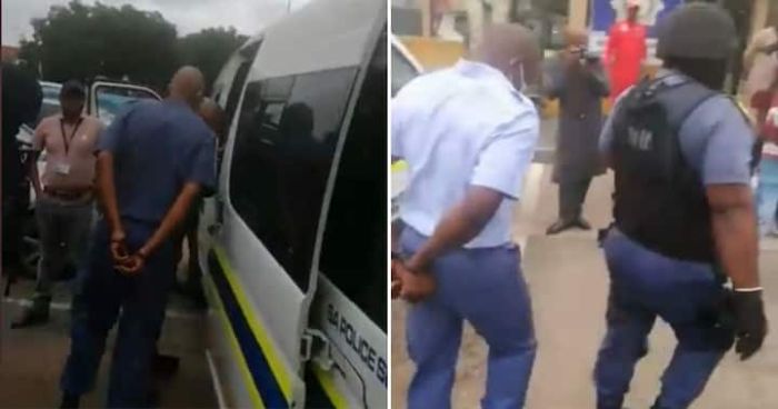 south africa police coma nigerian