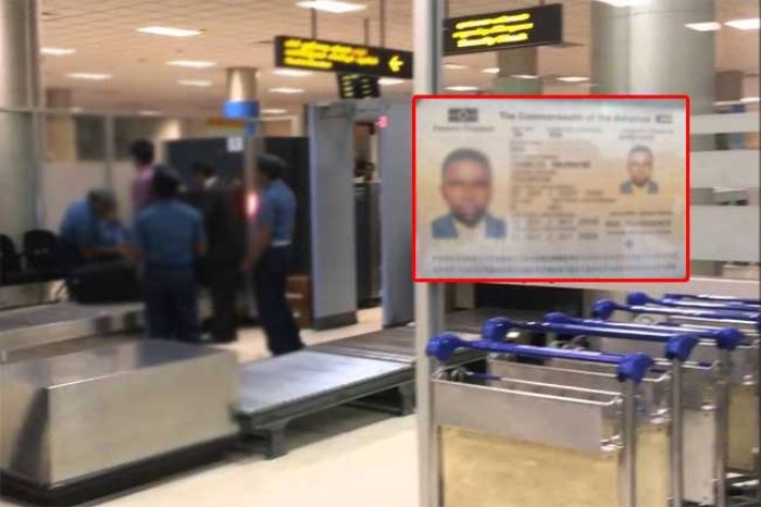 nigerian arrested deported sri lanka