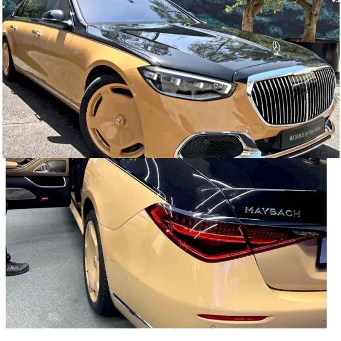 how much is davido new maybach virgil abloh
