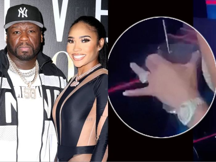 50 cent engaged