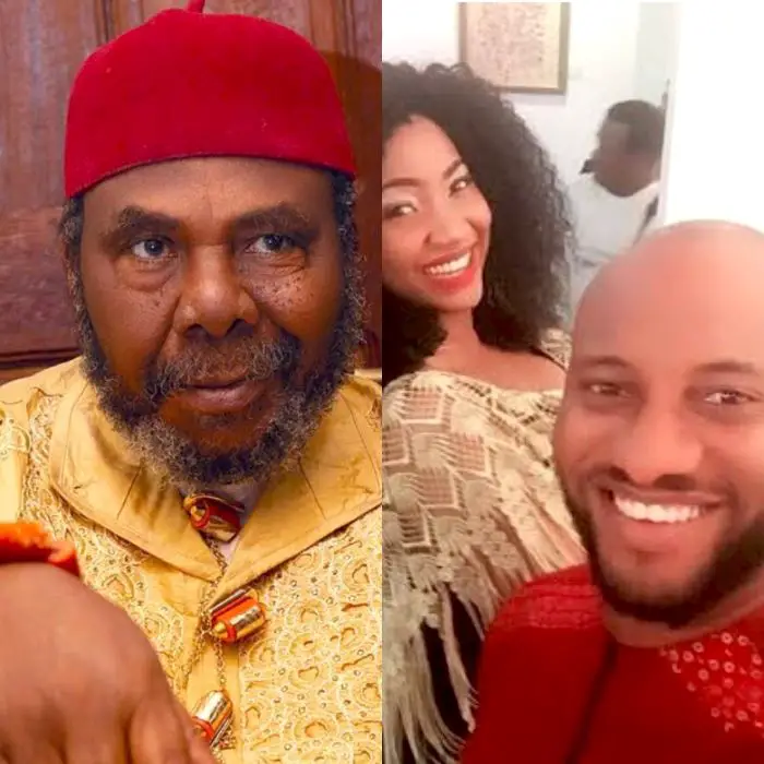 yul edochie calls out his father Pete