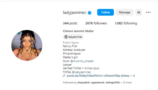 mr ibu daughter jasmine instagram